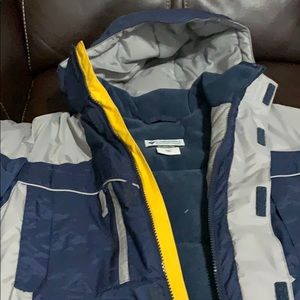Columbia jacket, brand new.  Big for a youth 10-12